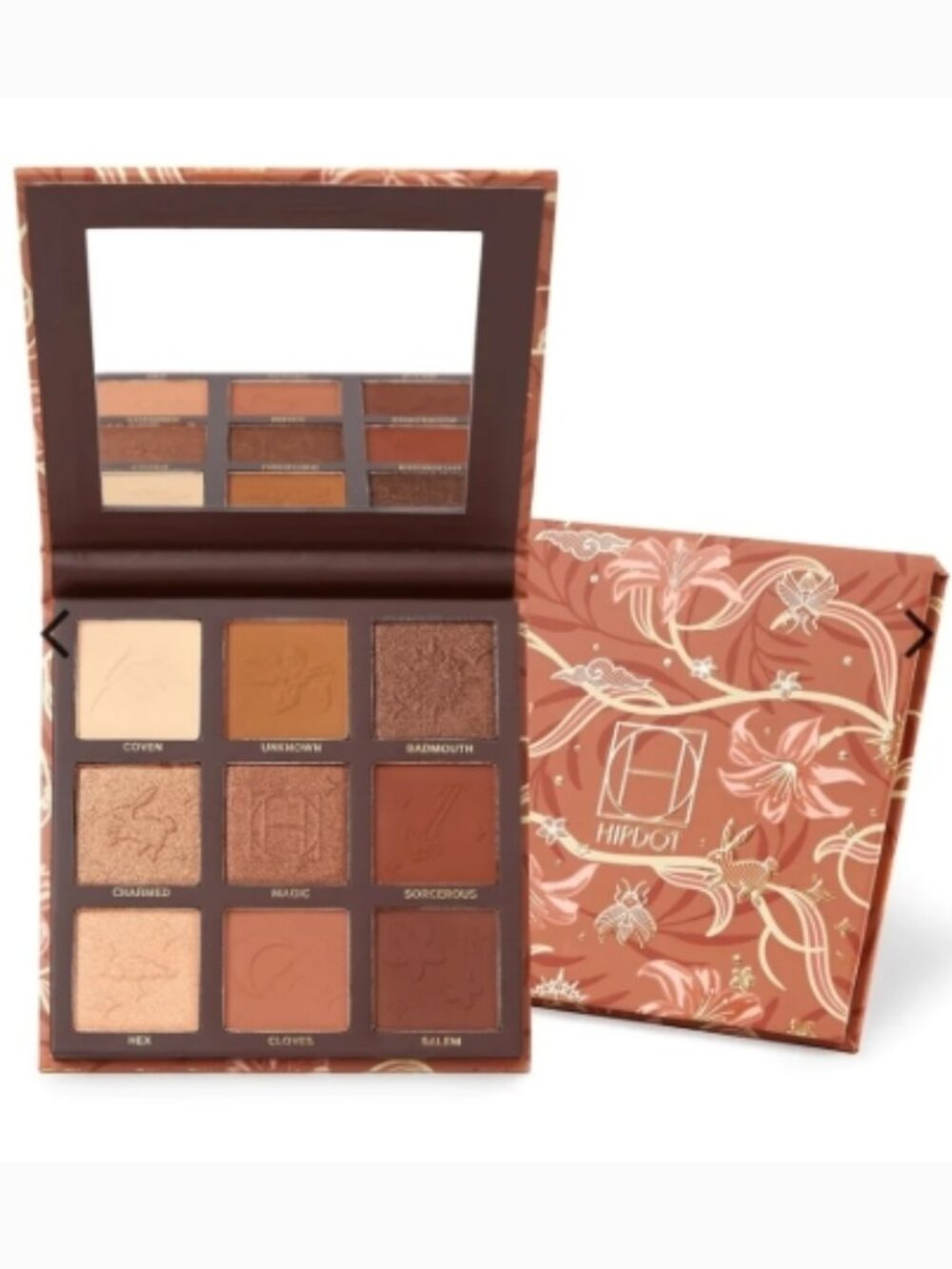 HIPDOT ‘Witchy Warms’ Eyeshadow Palette - 9 shades - NEVER USED/SWATCHED